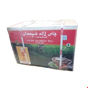 چای قلم لاله و شمعدان